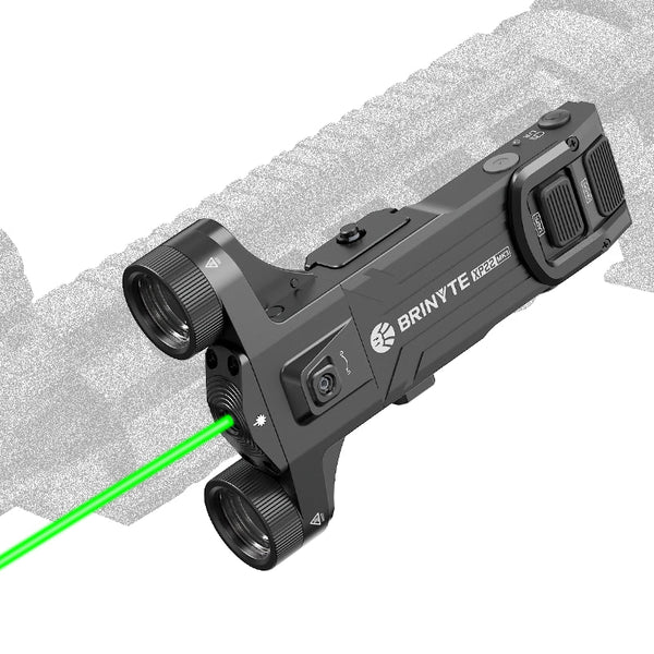 Brinyte XP22MK3 Scorpion: Low-Profile Weapon Light & Green Laser Combo for AR-15