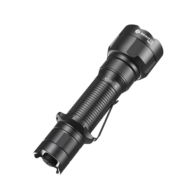 Brinyte ZT40 Zoomable Flashlight: 1650lm Torch for Hiking & Camping