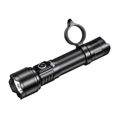 Brinyte PT16A: 3000lm Dual Tail Switch Tactical Flashlight | Removable 21700 Battery | Instant Strobe